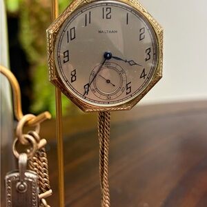 Stunningly Curated 1920’s Waltham Edwardian/Art Deco Pocket Watch Set